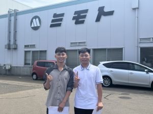 外国人技能実習生2名が新しく仲間になります！